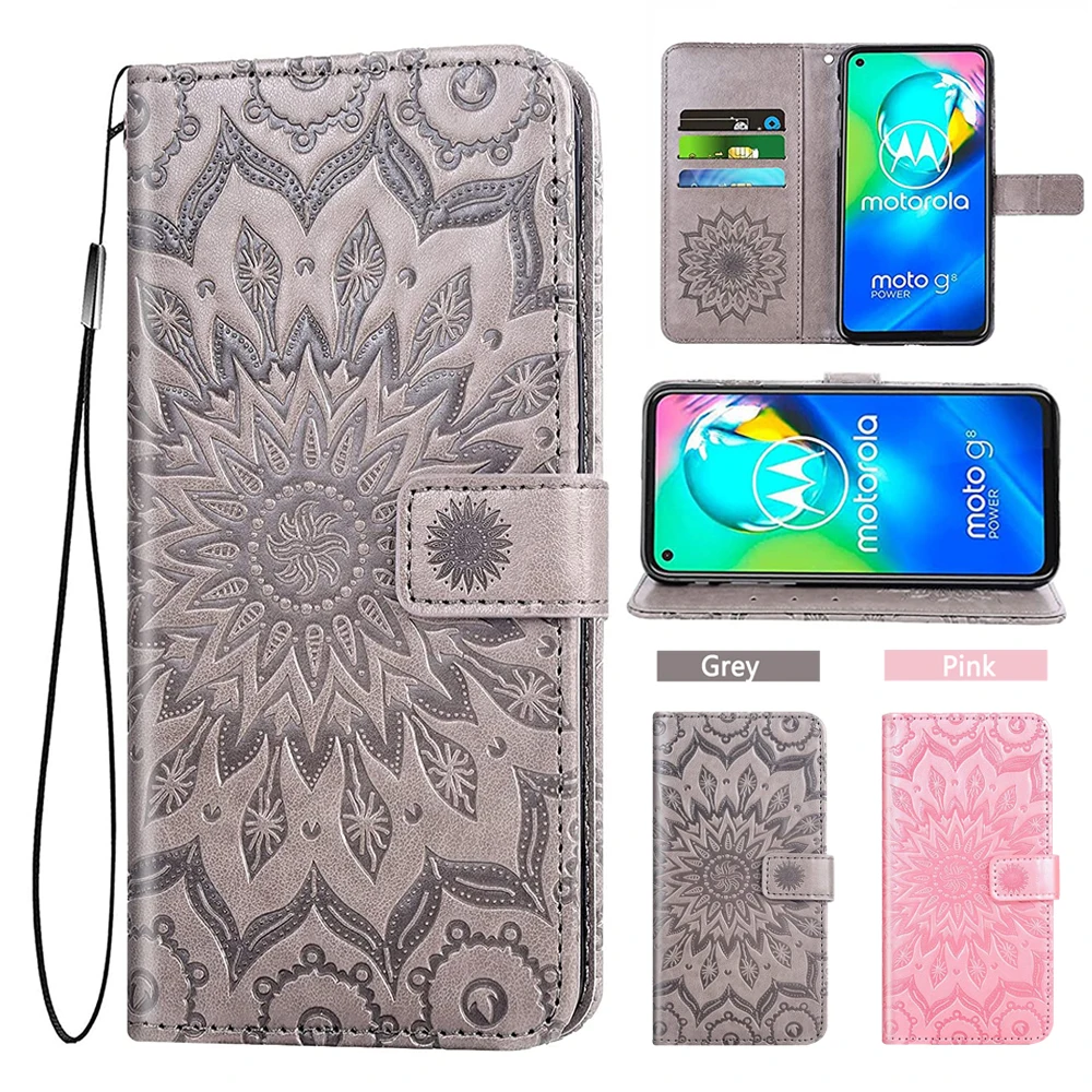 Phone Case For Motorola Moto G9 G8 Plus Power G7 G6 G5 G4 G5S G Fast Stylus Power G9 Plus Play Luxury Flip Leather Wallet Cover