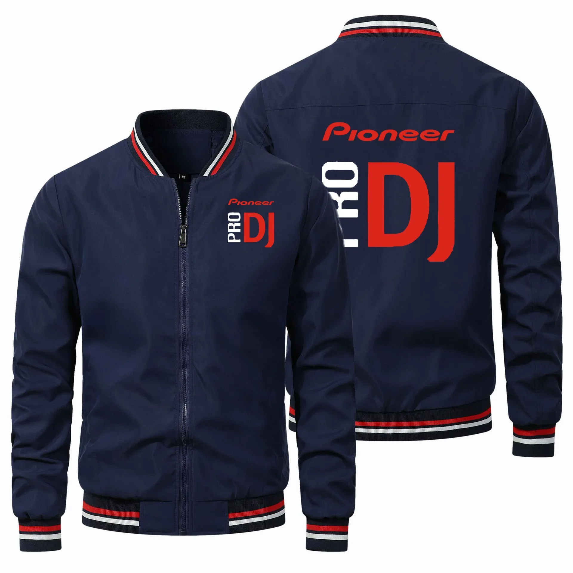 Pioneer Pro DJ Men's Jacket Outdoor Waterproof Oversized Flight Jacket Printing Windbreaker Spring Autumn Large size Jacket Man