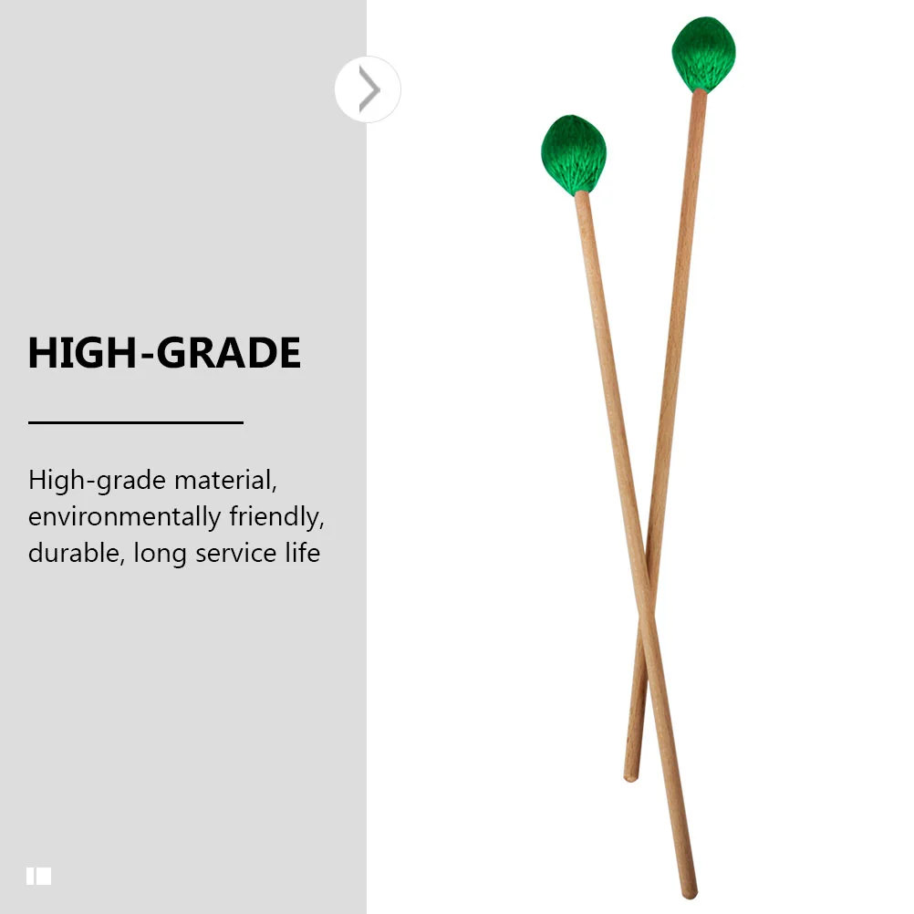 

2 Pcs Marimba Hammer Hammers Percussion Sticks Instrument Major Xylophone for Nylon Core