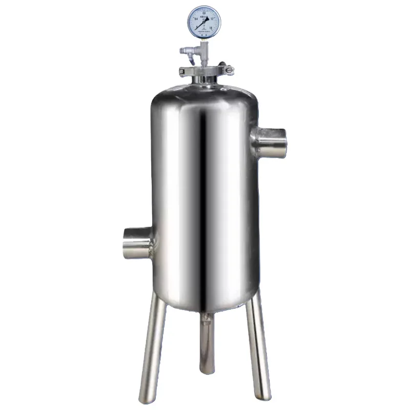 

Stainless steel silicon phosphorus crystal tank soft water descaling household solar pre filter