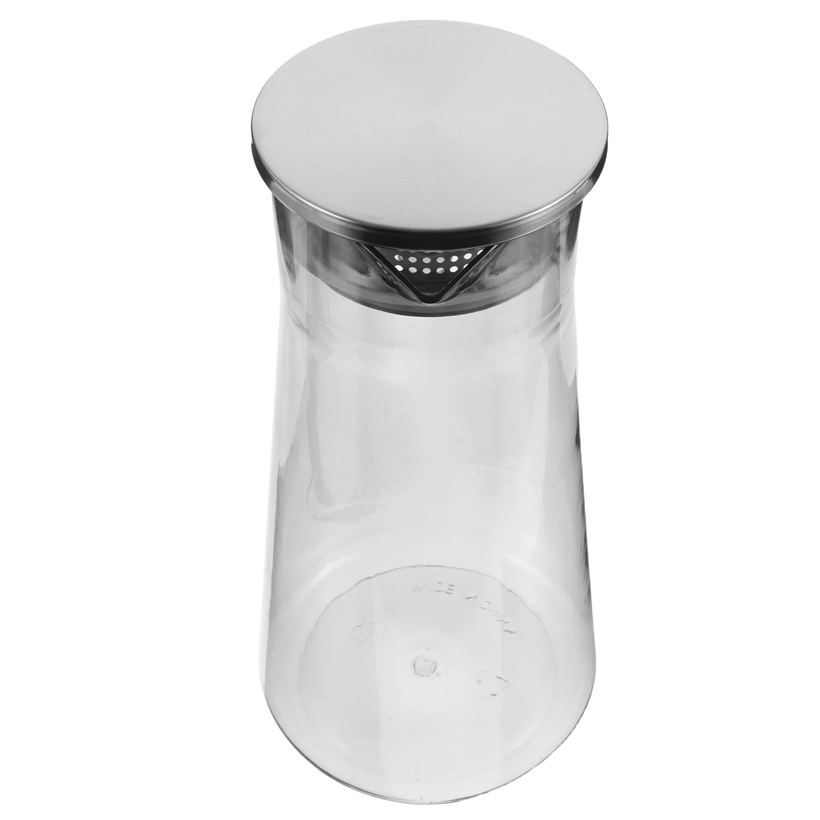 

Acrylic Cold Water Pitcher Clear Jug for Hot Beverages Drink Serveware Plastic Carafe Fruit Juice Bar Restaurant Home Use