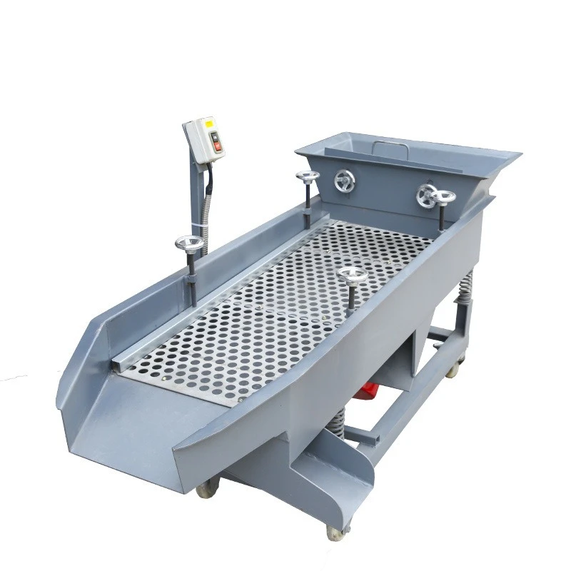 Automatic feeder, five vibrating screen sorting machine, electric vibrating screen