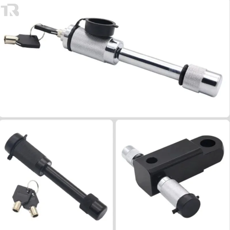 2026 New Trailer Hitch Lock Anti-Theft Tow Hitch Lock with Waterproof Cap and 2 Keys Convenient Trailer Hook Lock