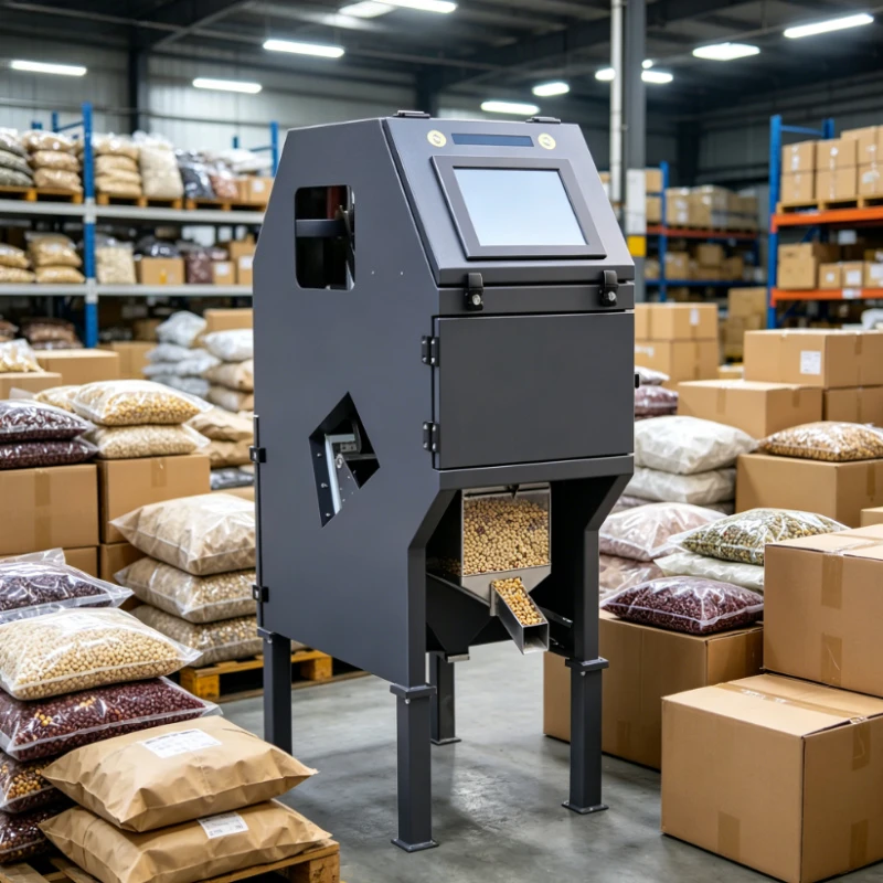 Customized   500-1500kg/h Color Sorter Machine High Efficiency Sorting Equipment for Quinoa, Coffee Beans, Rice & Dry Vegetables