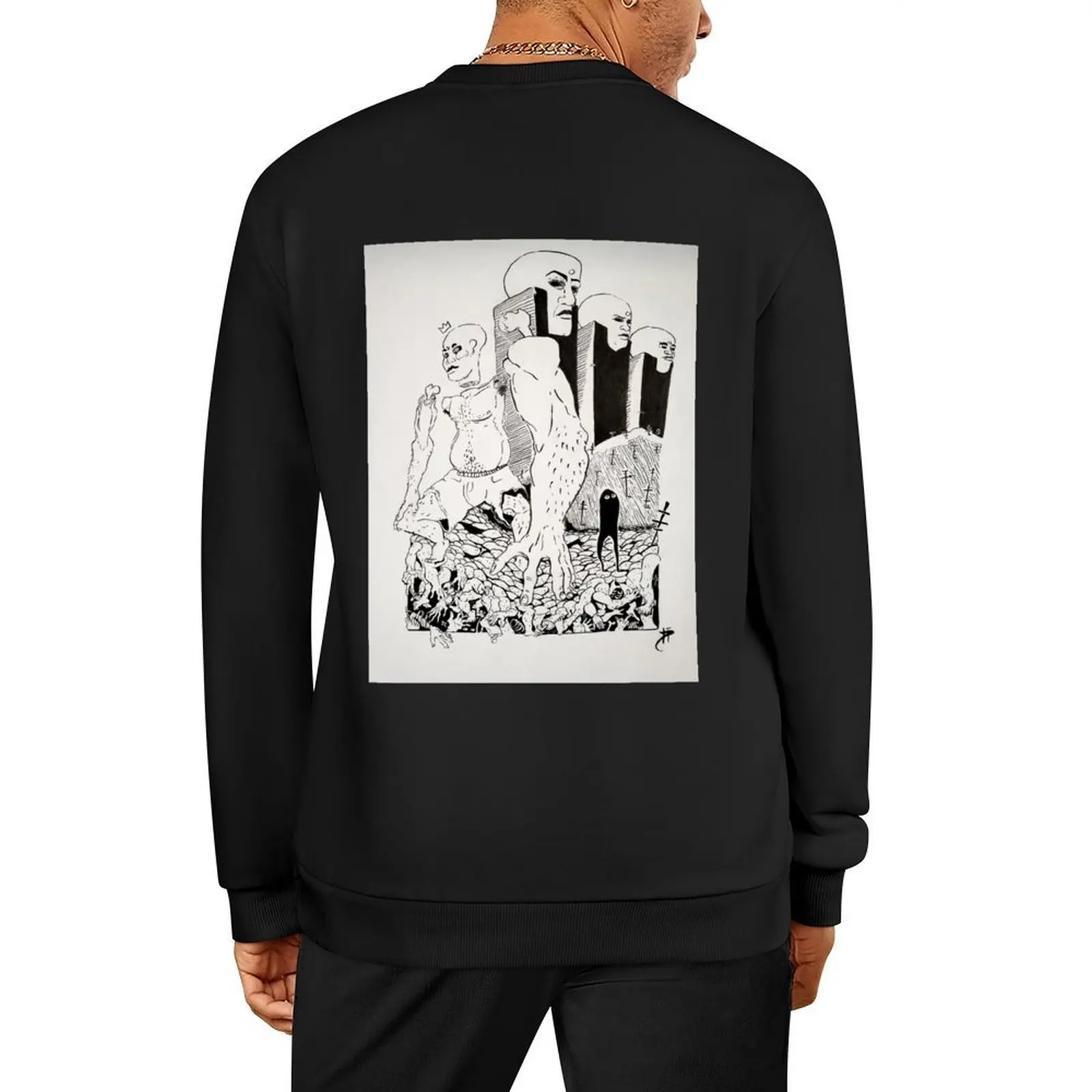 

Gye Name Pullover aesthetic clothing tracksuits korean style clothes men clothing sweatshirt for men