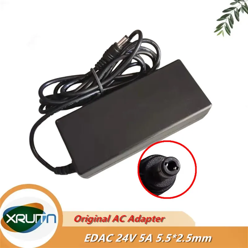 

Оригинальный EDAC EDACPOWER ELEC. EA11203B Адаптер переменного и постоянного тока 24 В, 5 А, 120 Вт, 5,5x2,5 мм, зарядное устройство для блока питания EDAC EA11011M-240