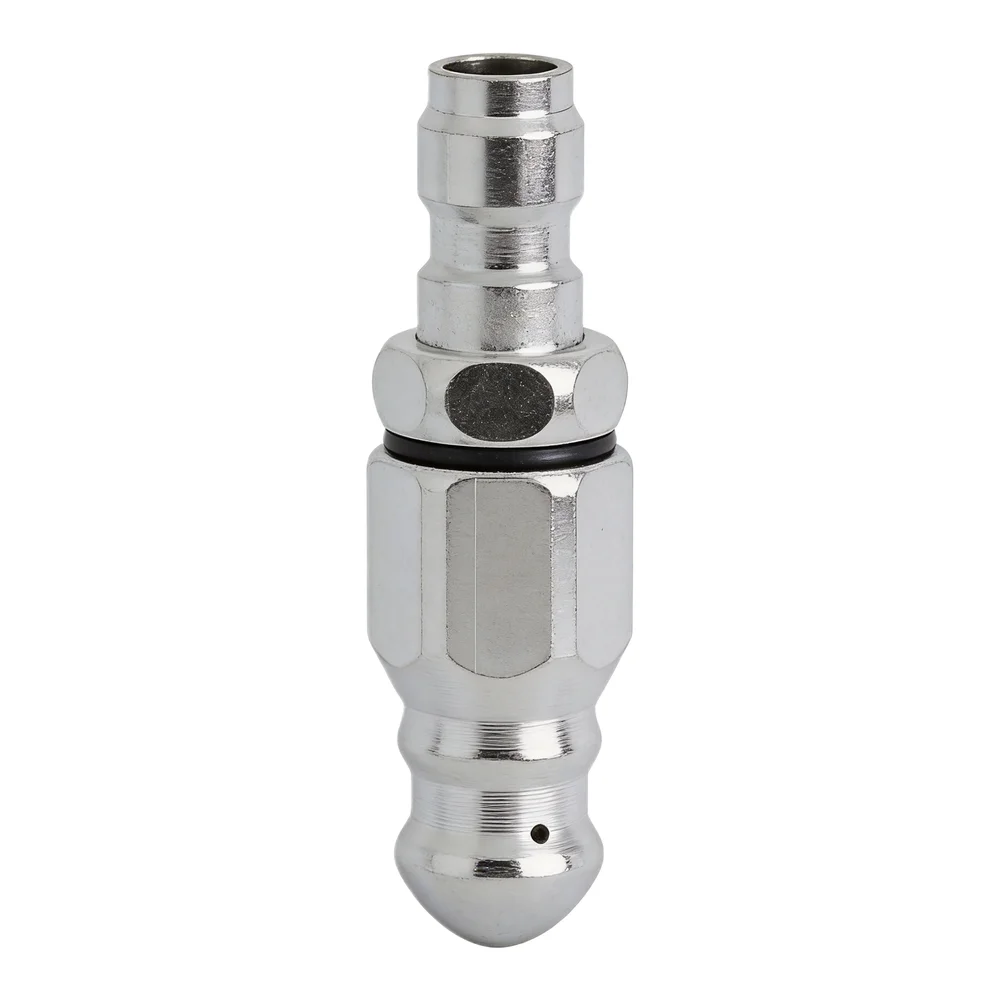 5000 PSI Sewer Jetter Pressure Drain Jetter Hose Nozzle For 1/4 Pressure Washer Pointed High Pressure Water Pipe Garden Tools
