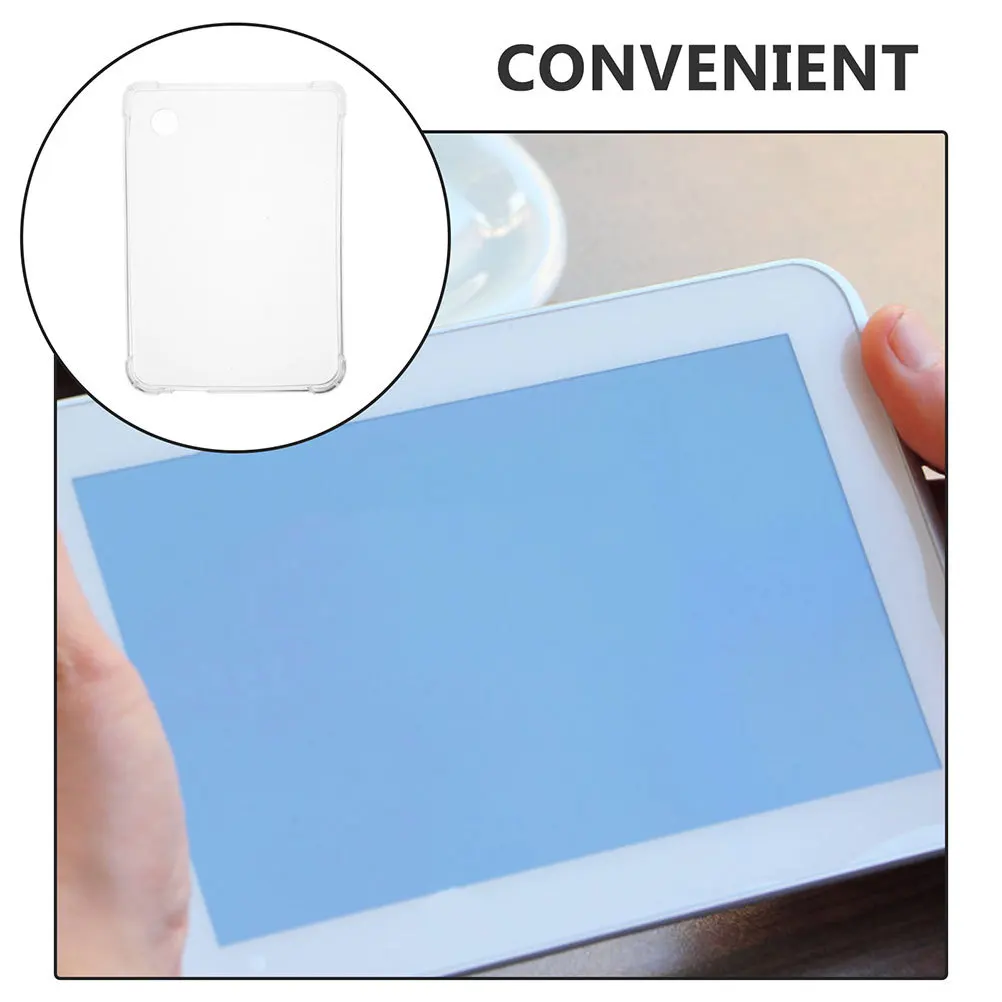 2Pcs E-Reader Protective Case Clear Silicone High Elasticity Cover Compatible 6 Inch Electronic Book Reader Shell - Image 3
