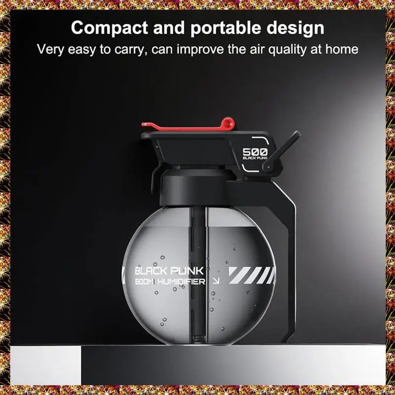 BTCL Humidifier, Gaming Desktop Decoration Portable Essential Oil Diffuser, USB Charging Suitable For Travel