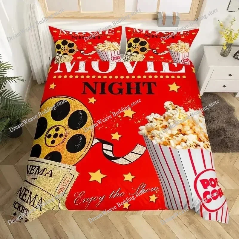 

3D Print Record King Full Duvet Cover Vintage Disc Bedding Set CD Musical Comforter Cover Movie Theme Polyester Quilt Cover963