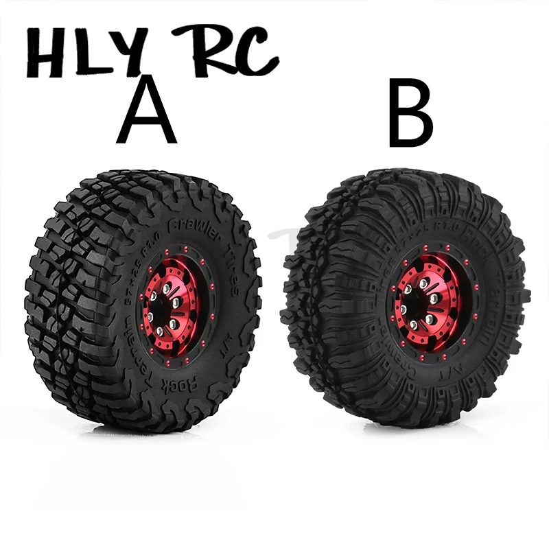 

Набор резиновых шин для обода колеса 1,0 1/18 RC Crawler Axial SCX24 AX24 TRX4M FCX24, 4 шт., 57 мм, металл 1/24 дюйма