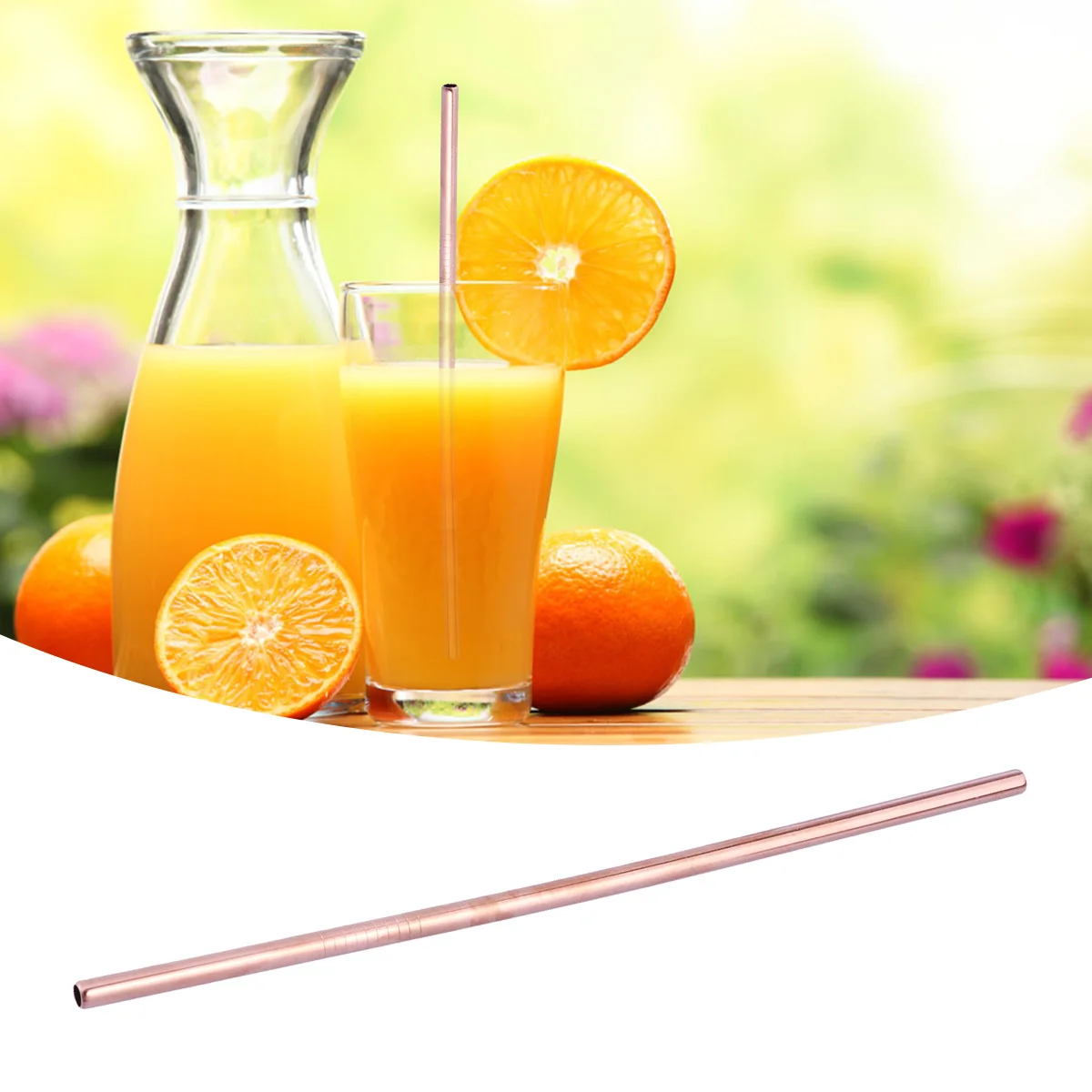 

Stainless Steel Straws Reusable Straight for Tumblers 21 5x1 2cm Metal Straws Friendly Anti Rust Straw
