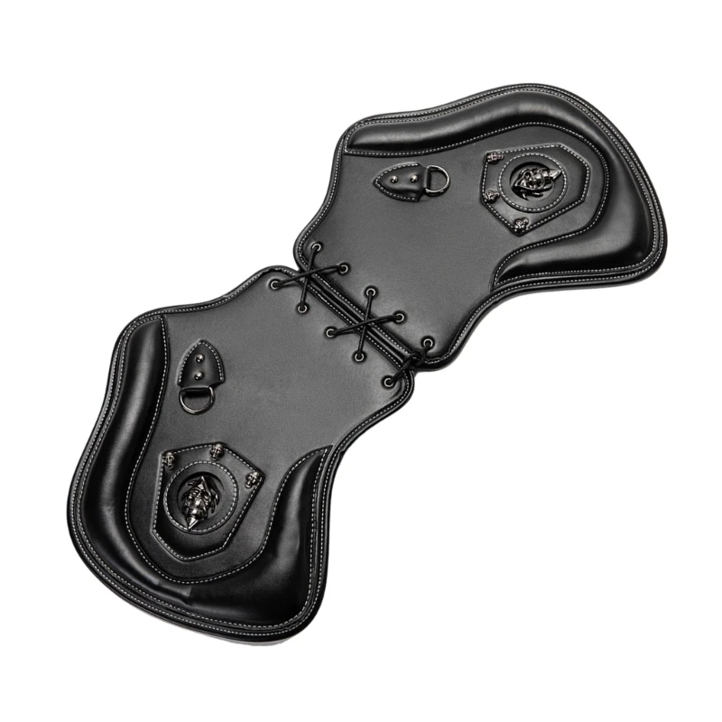 Heat Resistant Motorcycle Side Saddles Heat Deflector PU Leather Construction Ensures Long Riding Comfort