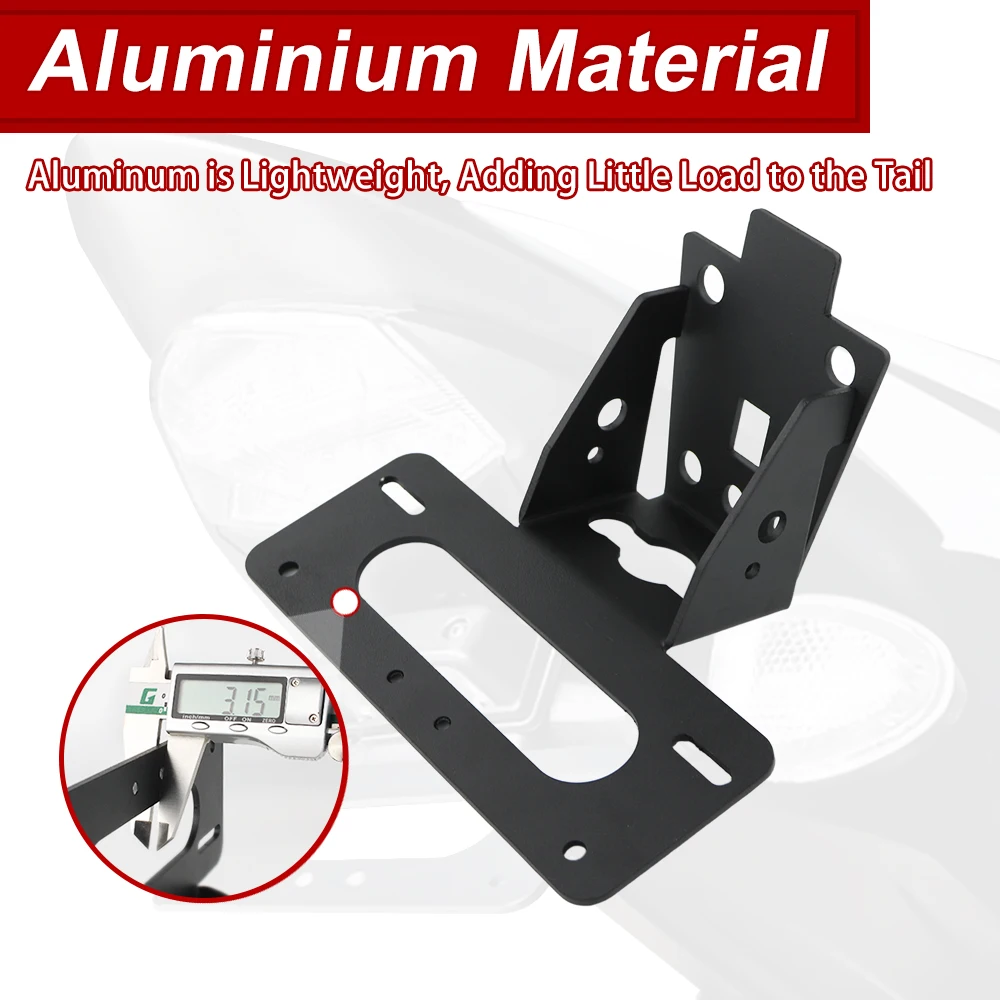 Fit For Suzuki GSX-S750 2017-2026 GSXS1000 GSX-S1000F GSX-S 950 Rear Tail Tidy Fender Eliminator kit License Plate Holder Braket