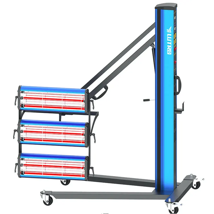 หลอดไฟอินฟราเรดสำหรับอบสีรถยนต์ ปรับความร้อนได้ 3000 วัตต์