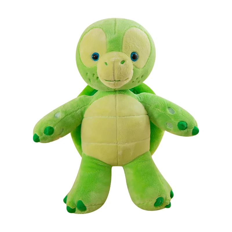 Peluche de oso de Disney de gran tamaño, muñeco de peluche suave de tortuga marina, almohada de sofá, regalo de Animal, Duffy y amigo