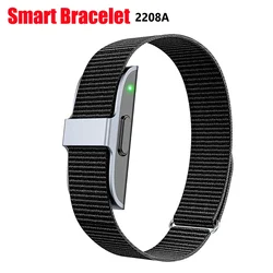 Braccialetto intelligente Frequenza cardiaca Monitor della pressione arteriosa Pedometro Impermeabile Sport Fitness Tracker Uomo Donna Bracciale elettronico 2208A