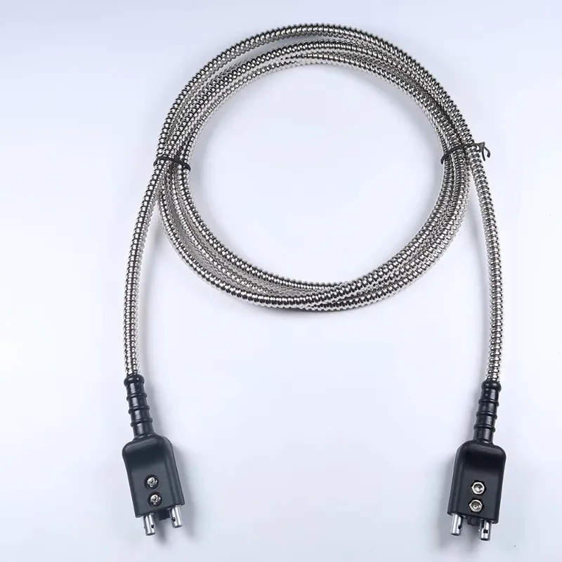 DA231/KBA533 DM-DM Cavo ad ultrasuoni stile Dual Equv.Krautkramer, cavi blindati