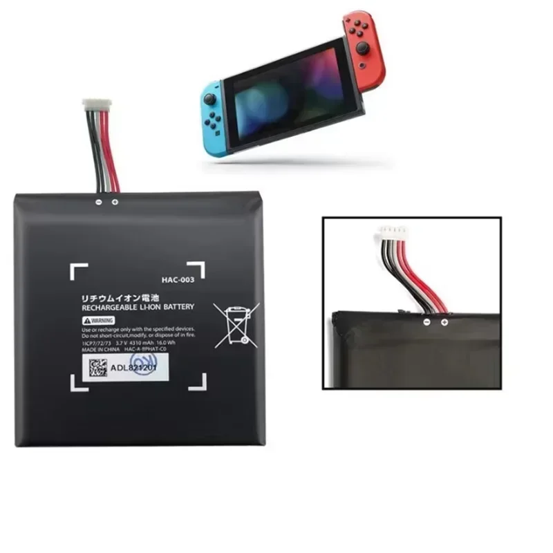 3.7 فولت HAC-003 HAC003 بطارية قابلة للشحن لنينتندو سويتش NS HAC 003 لعبة وحدة التحكم HAC-001 بطاريات 4310 مللي أمبير