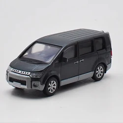 1:64 Scale Delica Plastic Business Van Finished Product Car Model Simulation Toy Collection Gift Display Static Model