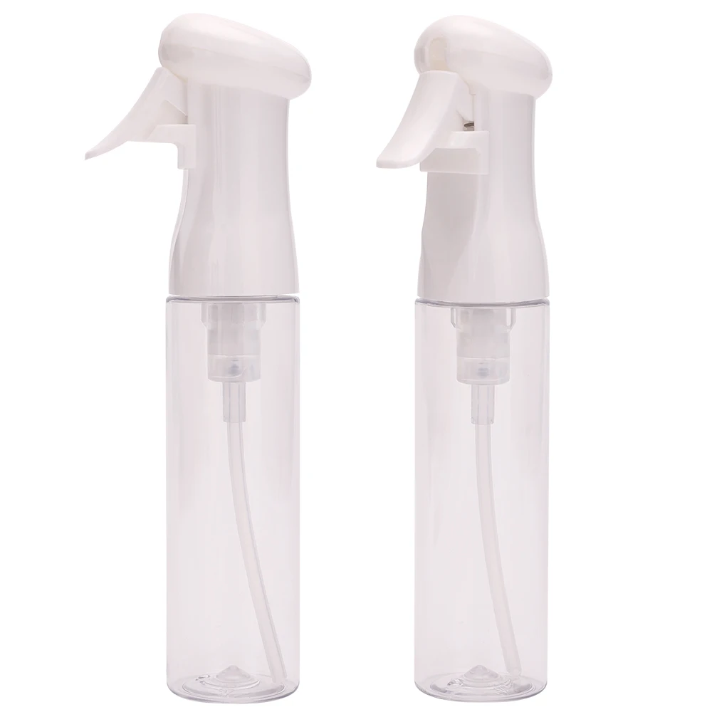 200/300ml Continuous Spray Bottles Hairdressing Pressure Sprinkling Bottle Barber Beauty Refillable Atomizer Container