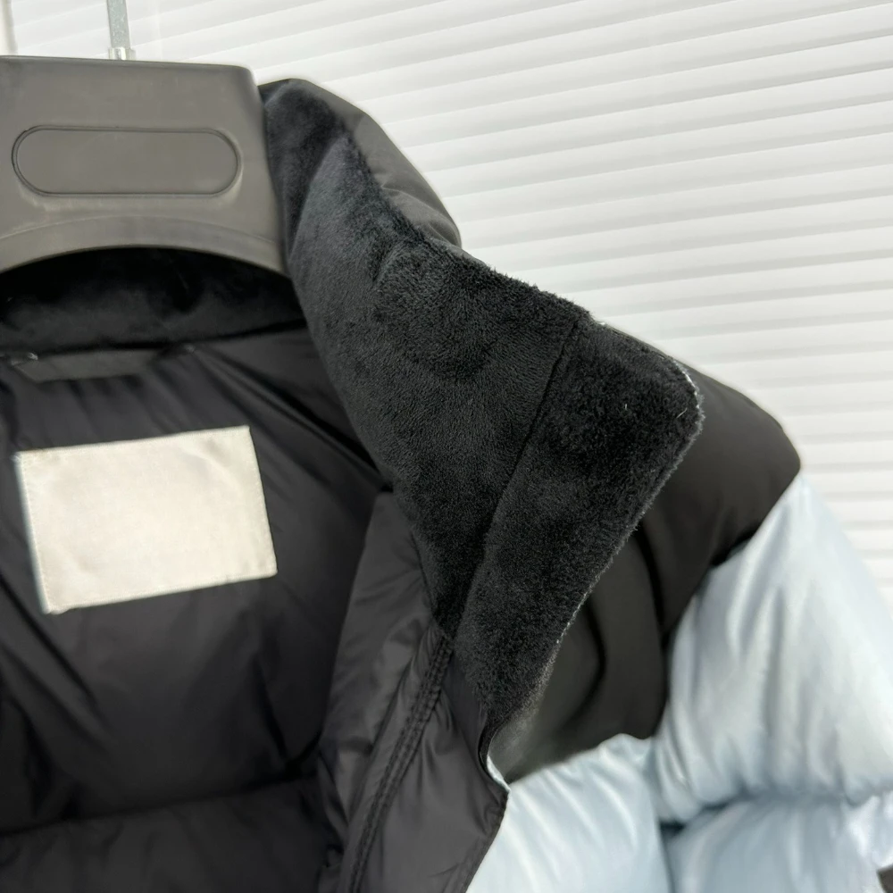 高級デザイナーロング丈レディース冬用ダウンジャケットブランド、スリムウエスト、ダックダウンコート、2025年、防風、防水、厚手、暖かい、新作アウター