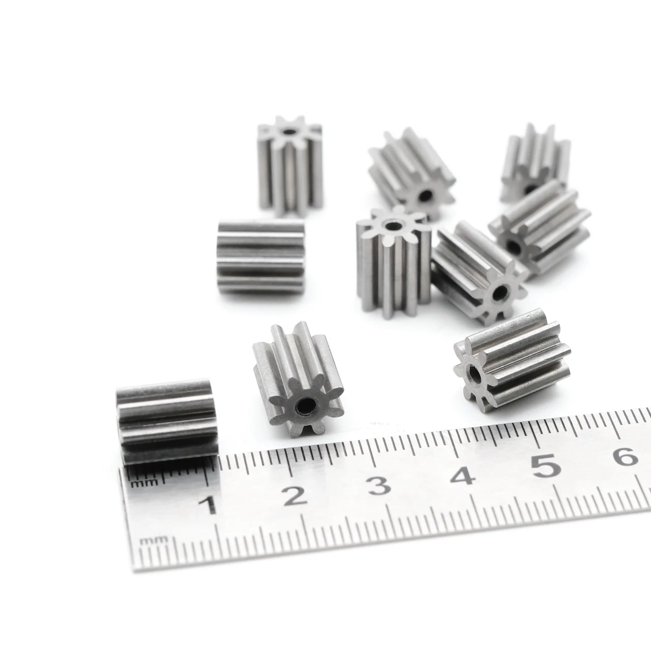 1M 8T 2.3mm 3.5mm Spur Gear Precision Micro Pinion DIY Motor Model 8 Teeth