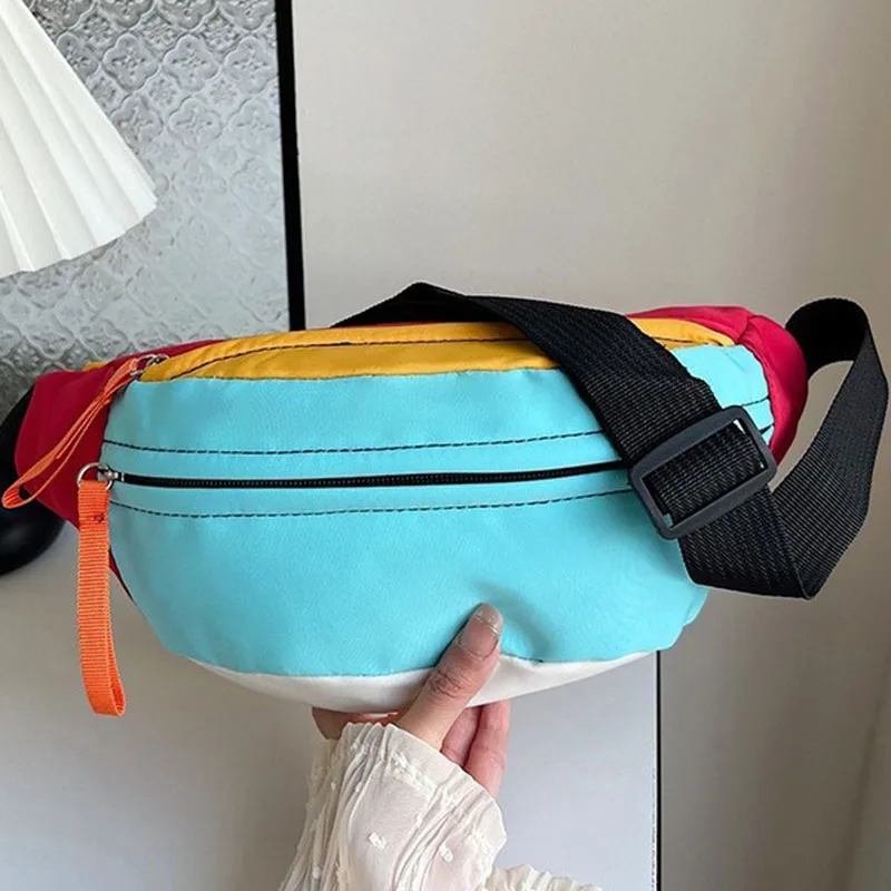 Women Sport Crossbody Bags Vintage Chest Pack Bolsa Girls Men's Waist Packs Purses and Handbags Waist Ita Bag Kawaii bolasa