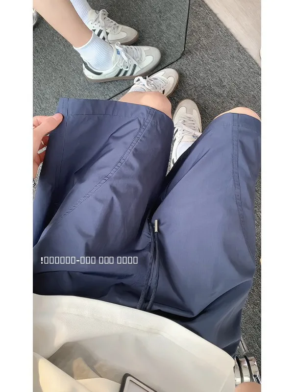 

Tall Men's Summer Lightweight Outdoor Qui Dry Sports orts Waterproof Polyester Fiber Straight Leg ort Pants