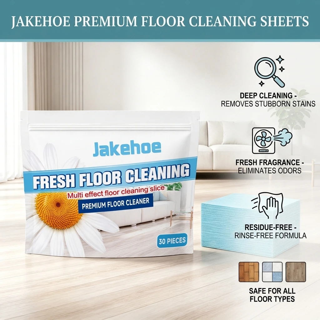 Floor Cleaning Sheet Remove Stain Eliminate Odor Reduce Floor Stickiness Long-Lasting Fresh Quick Dissolve Floor Cleaner Tablets
