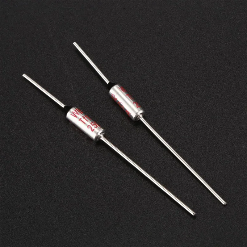 T35C 80 шт. Серия RY Металл 192 по Цельсию 250 В 10 А Термопредохранитель с отсеками