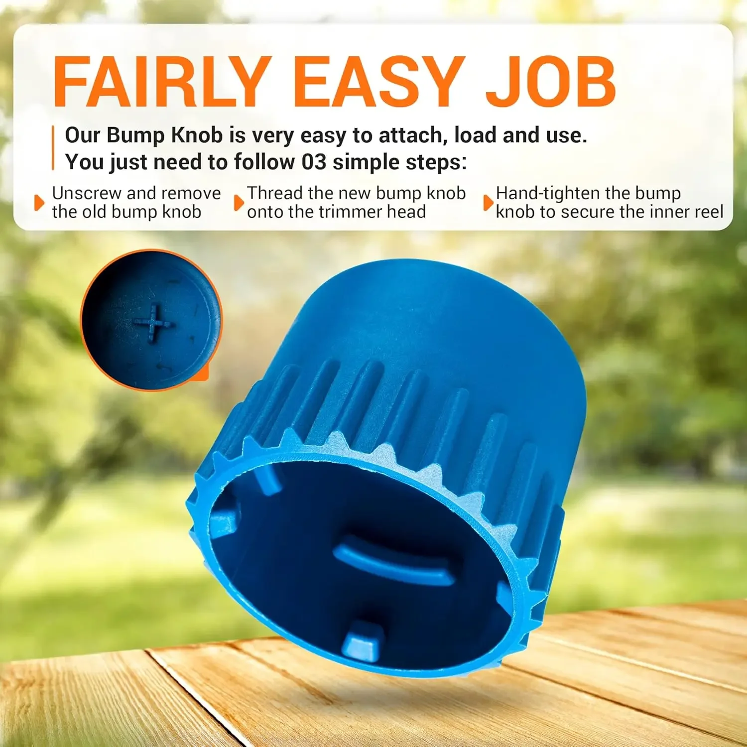 T25 T35 النايلون الانتهازي رئيس عثرة المقبض Husqvarna سلسلة الانتهازي سماعات رأس جزازة العشب رئيس استبدال جزء قاطع غاز حديقة أداة #4