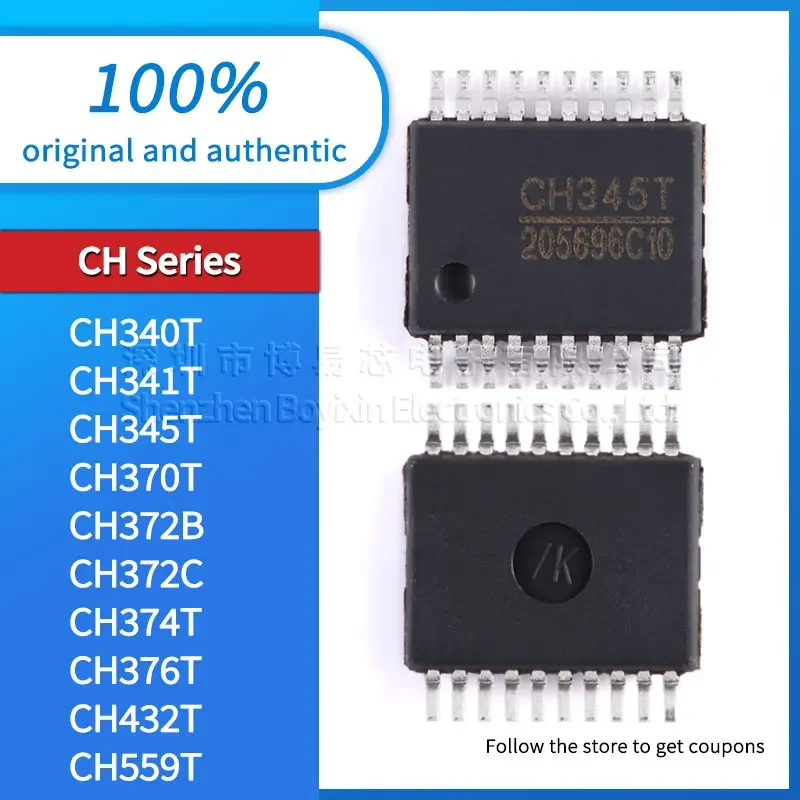 

CH340T CH341T CH345T CH370T CH372B CH372C CH374T CH376T CH432T CH559T Black casing