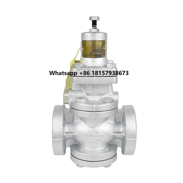 

Original YOSHITAKE GP-1000 pilot Operated Steam Pressure Reducing Valve for Steam PRV JIS 10K FF Flanged in Stock Big Caliber