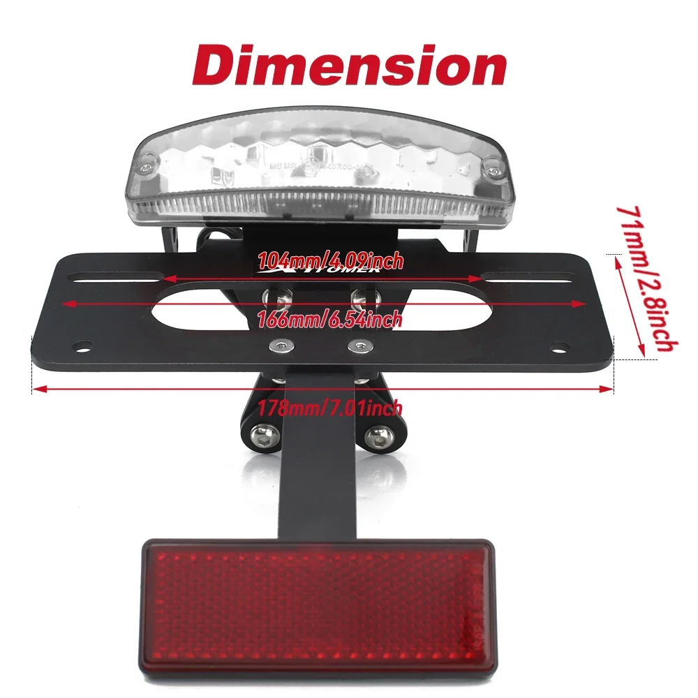 For KTM 790 Duke 2018-2025 DUKE 890 R DUKE 890 GP Rear Tail Tidy Fender Eliminator Kit Registration License Plate Holder Bracket view 2