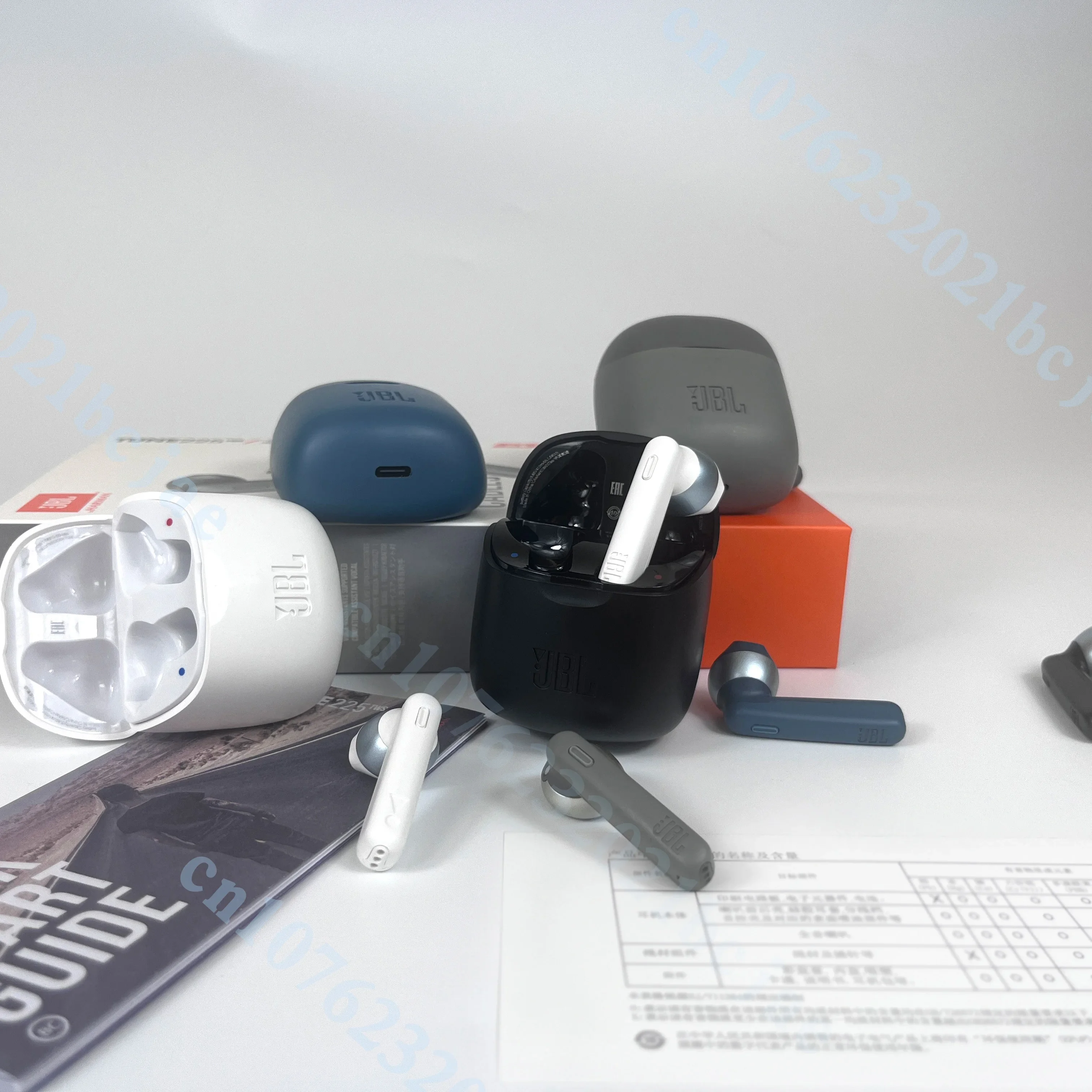 الأصلي JBL TUNE 225TWS سماعة لاسلكية تعمل بالبلوتوث سماعات مقاوم للماء سماعات أذن استريو باس سماعات الصوت سماعة مع هيئة التصنيع العسكري