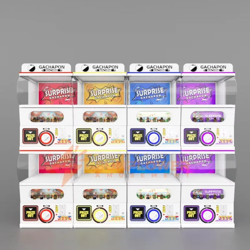 آلة ممر Gacha Gachapon تعمل بقطع النقود المعدنية آلة بيع الألعاب الكبيرة آلة بيع لعبة Gashapon #3