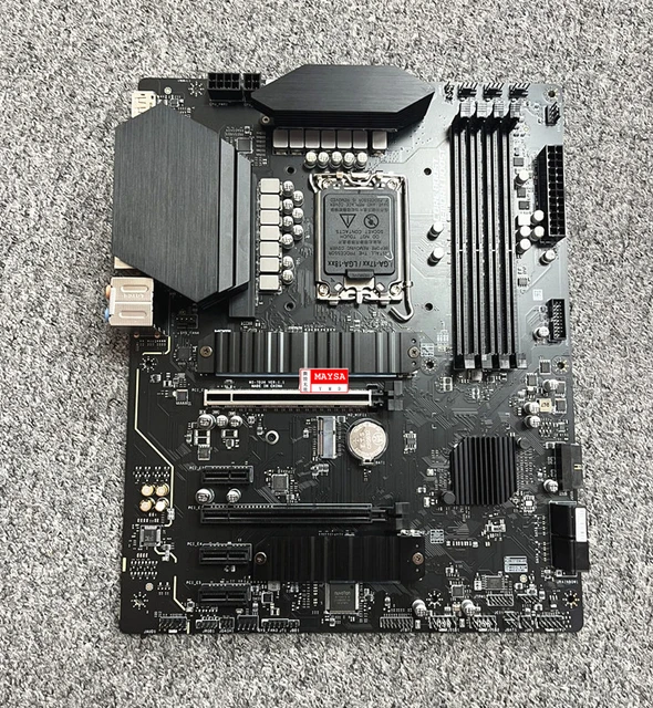 Msi Z690-S01 z690 lga 1700 ddr5マザーボード,PCコンポーネント,5.0 m.2 usb3.2 gen2  hdmi,コアi5 12600kf,cpu atx - AliExpress