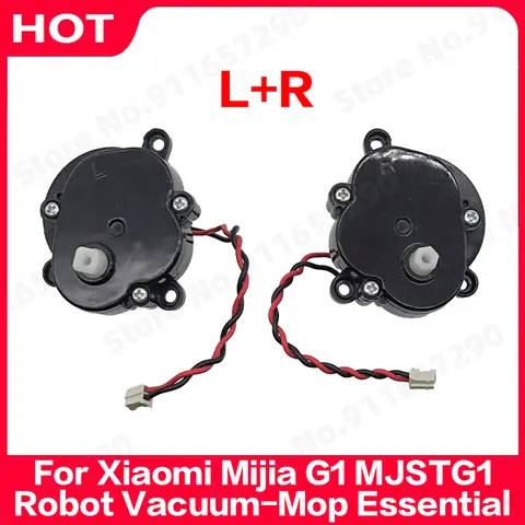 L/R Side Brush Motor Spare Parts For Xiaomi Mijia Robot vacuum cleaner G1/MJSTG1/MI Robot Vacuum-Mop Essential Engine repairs