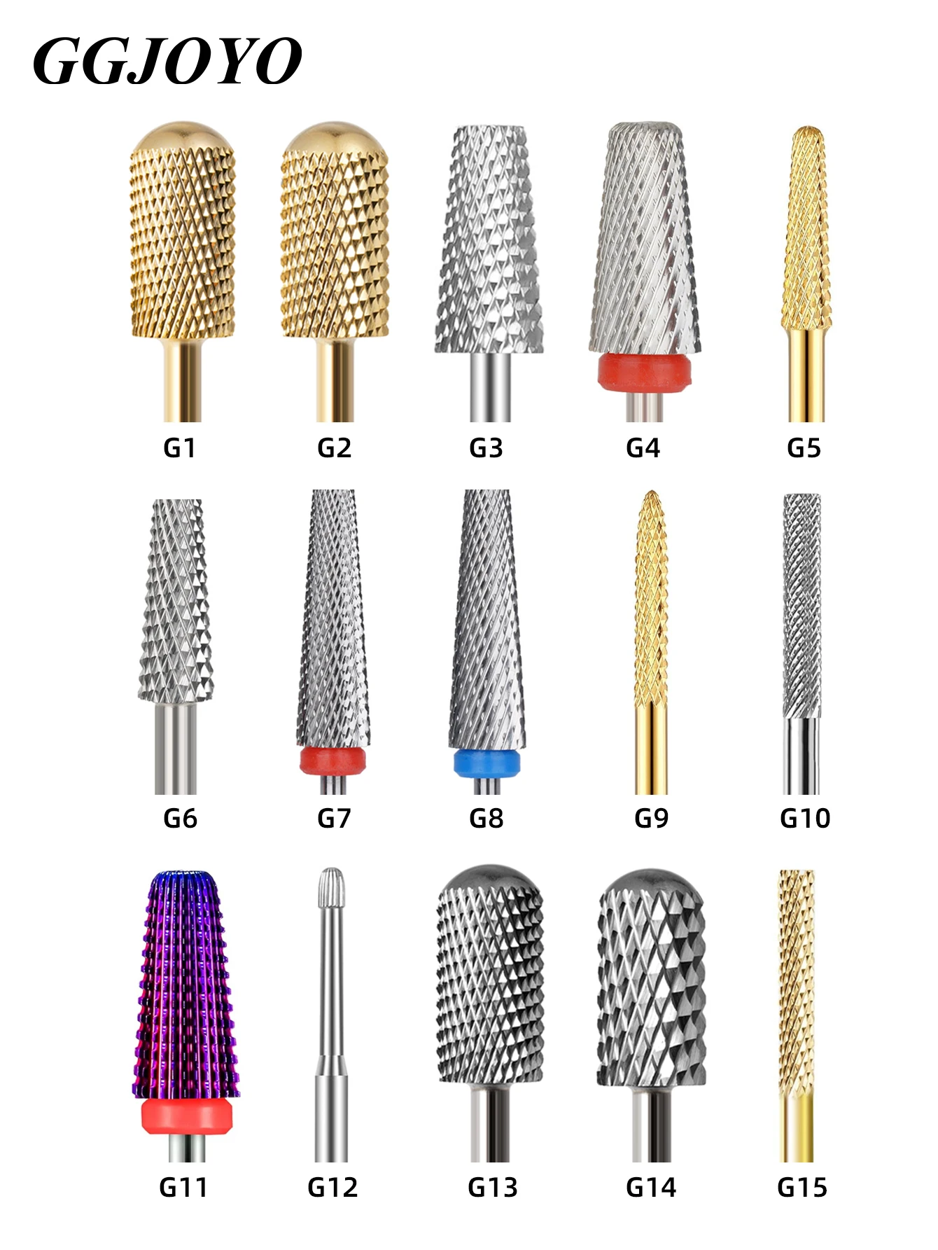 1 Stück Nagelbohrer 3/32 Zoll – L-förmiger Hartmetallbohrer mit glattem Anschlag für professionelle Oberflächen, schnelles Entfernen, Formen und Smoo