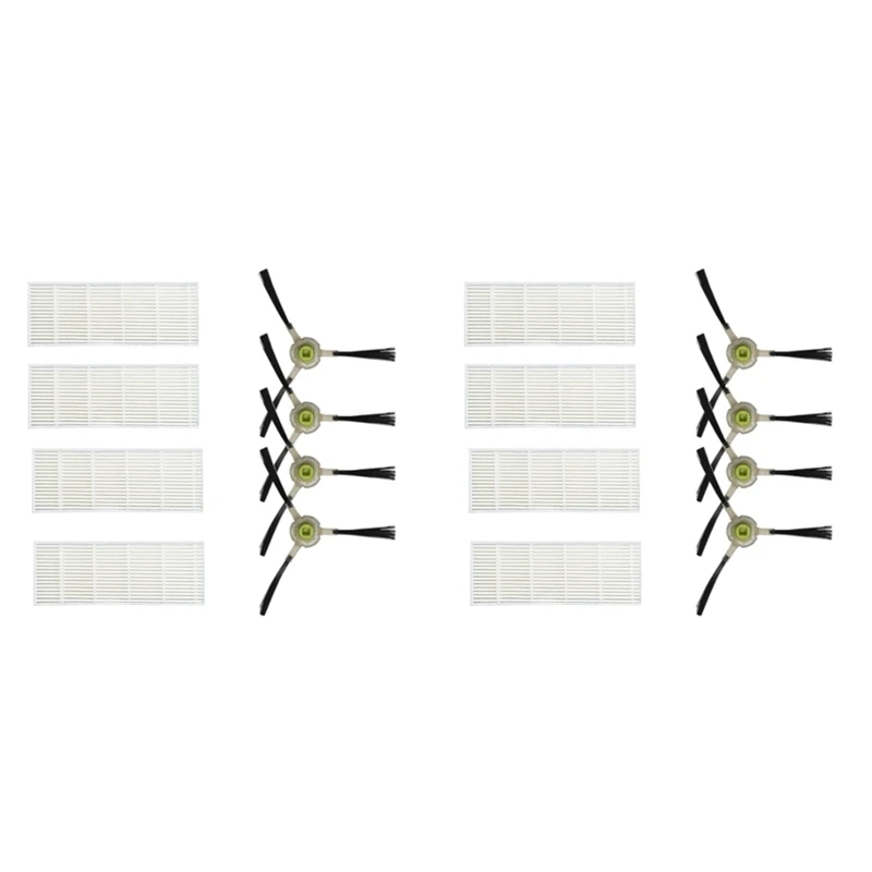 M14K-16PCS запасные части для Lefant M210 M210S M210B M213 аксессуары для пылесосаhepa фильтр боковая щетка