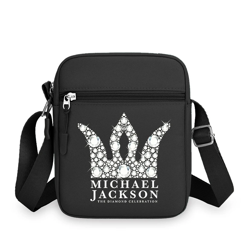 Men Women Anime Phone Storage Pouch MJ Casual Accessories Handbags Michael Jackson Fashion Creative Crossbody Bag Birthday Gifts view 2
