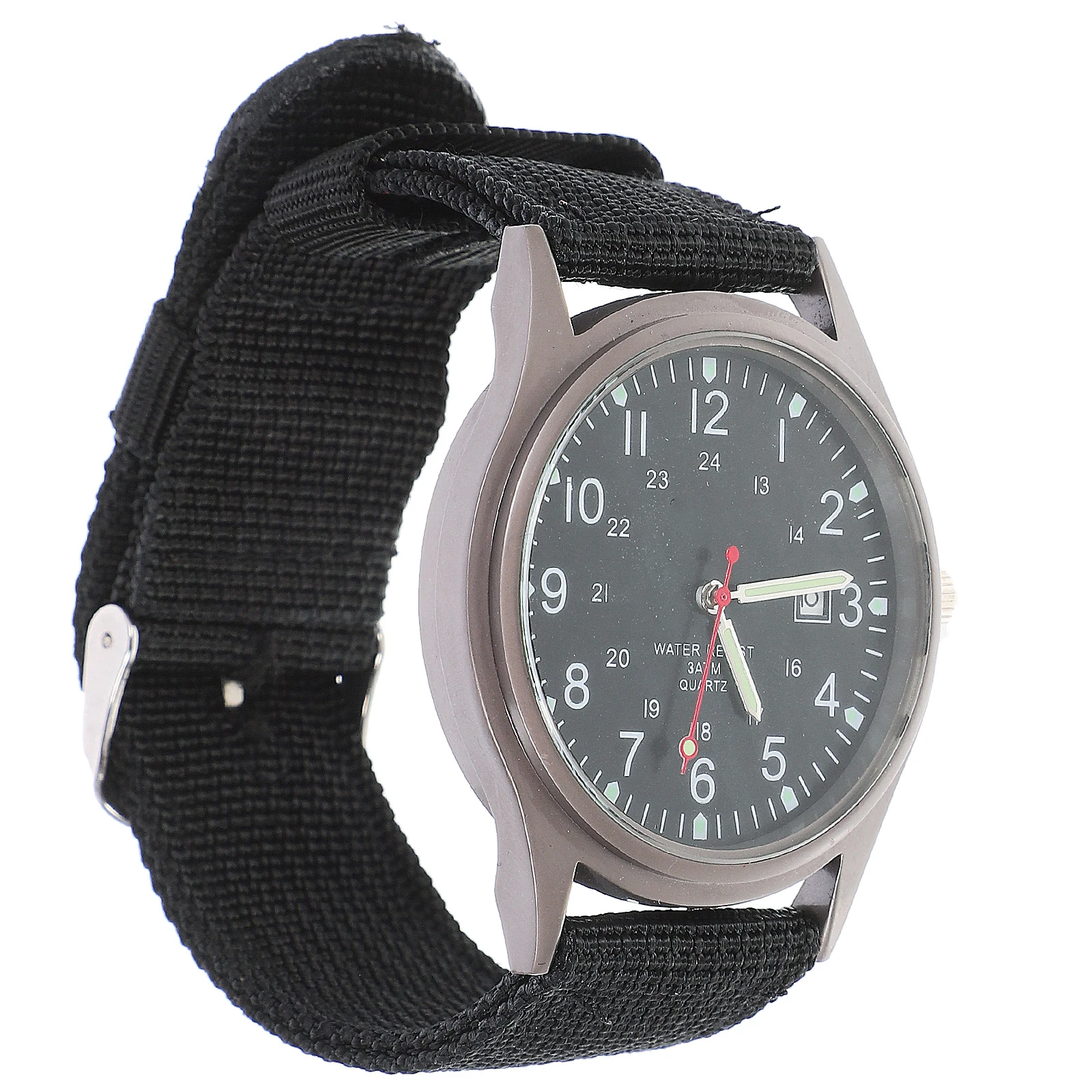 

Quartz Watch Military Wrist Men Watches Fashion for Male Canvas Band Strap Child