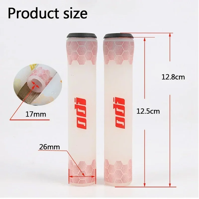 ODI Silicone Handlebar MTB Biike Grips Folding Balance Riding Grips Shockproof Non-slip Mountain Bicycle Handlebar Accessories