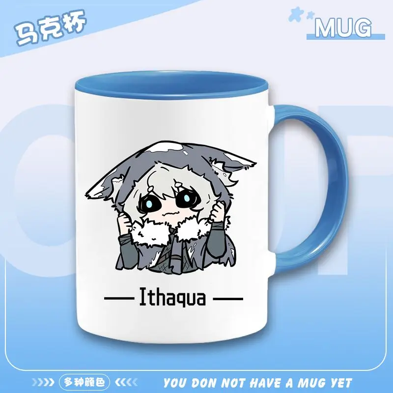 

2025 Anime Game Identity V Cos Ithaqua Watcher Unisex Simple Color Contrast High Appearance Level Ceramic Mug Water Cup