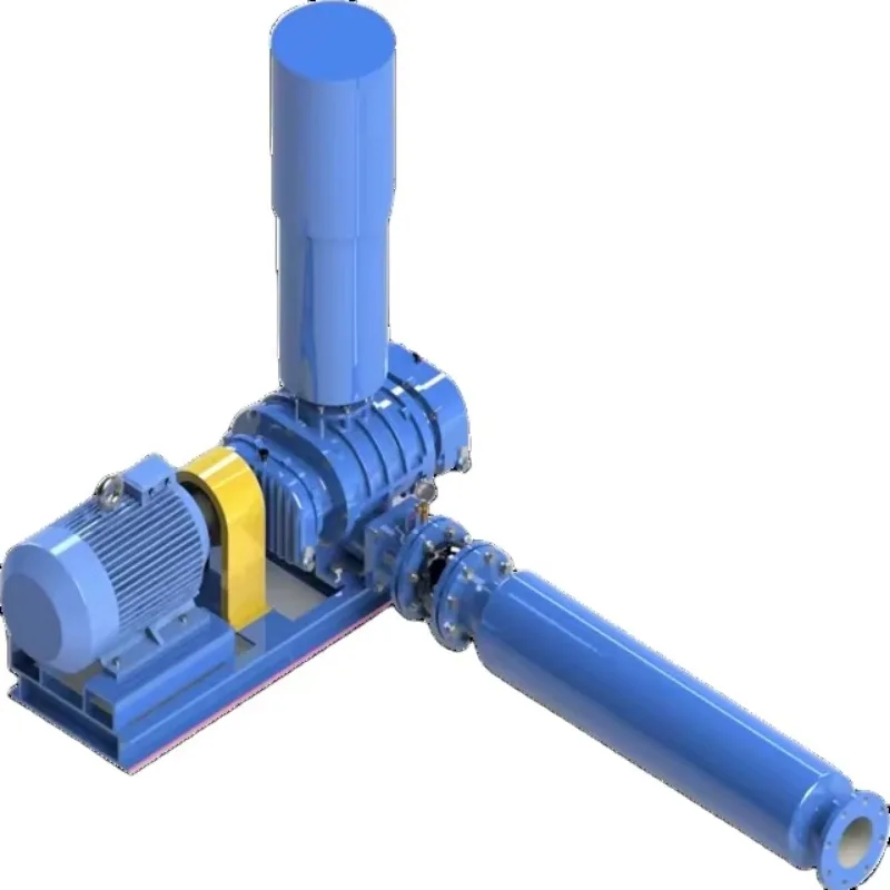 

Long life high quality fish culture wastewater treatment air roots blower