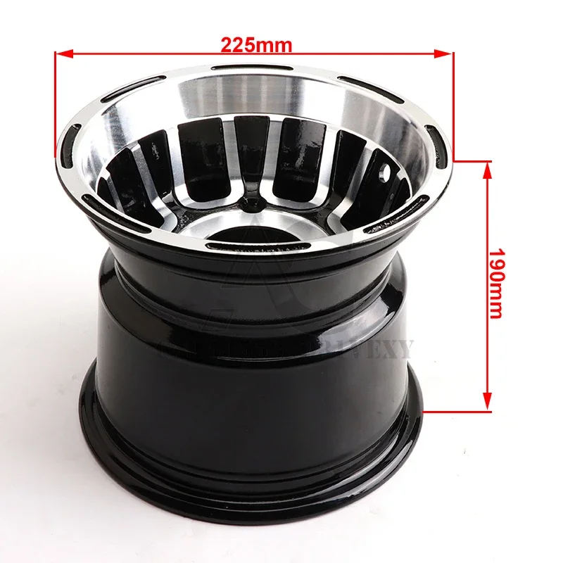 8 Inch Go-kart Rims with Bearing Wheel Hub Use 19X7.00-8 Tyre 20x7-8 21x7-8 Vacuum Tires for 50cc-125cc Go-kart Four Wheel ATV
