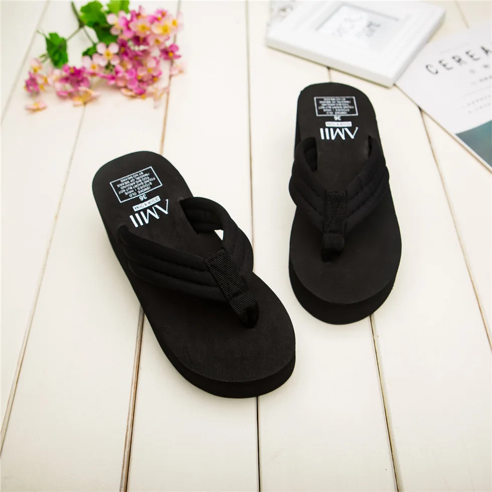 Woman Shoes Summer Platform Flip Flops Sandals Ladies Slipper Indoor Outdoor Slippers Beach Slides Lady Footwear Slide Zapatos