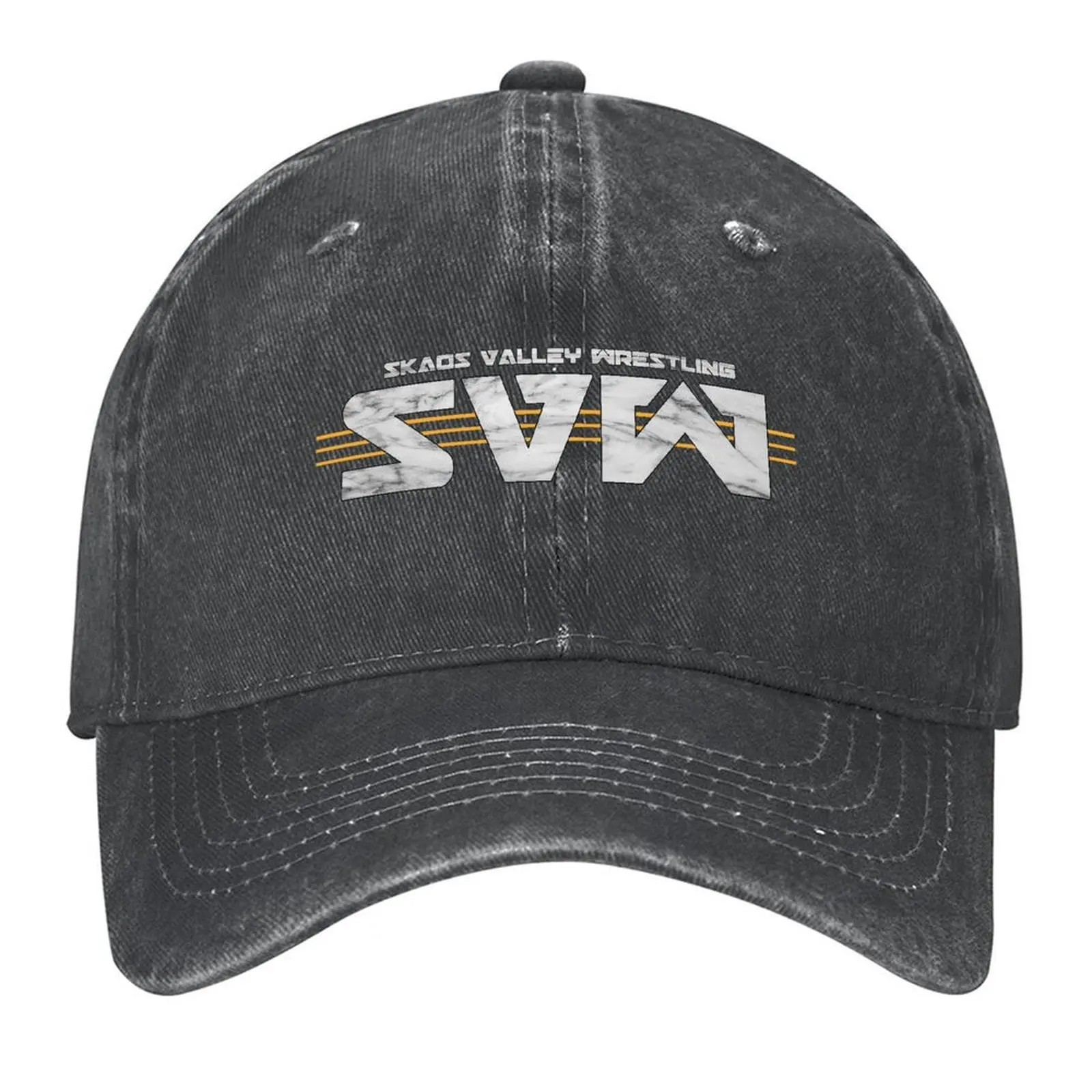 

Skaos Valley Wrestling (Grey Alternate) Baseball Cap sun hat Custom Cap Wild Ball Hat Kids Hat Men Luxury Brand Women's