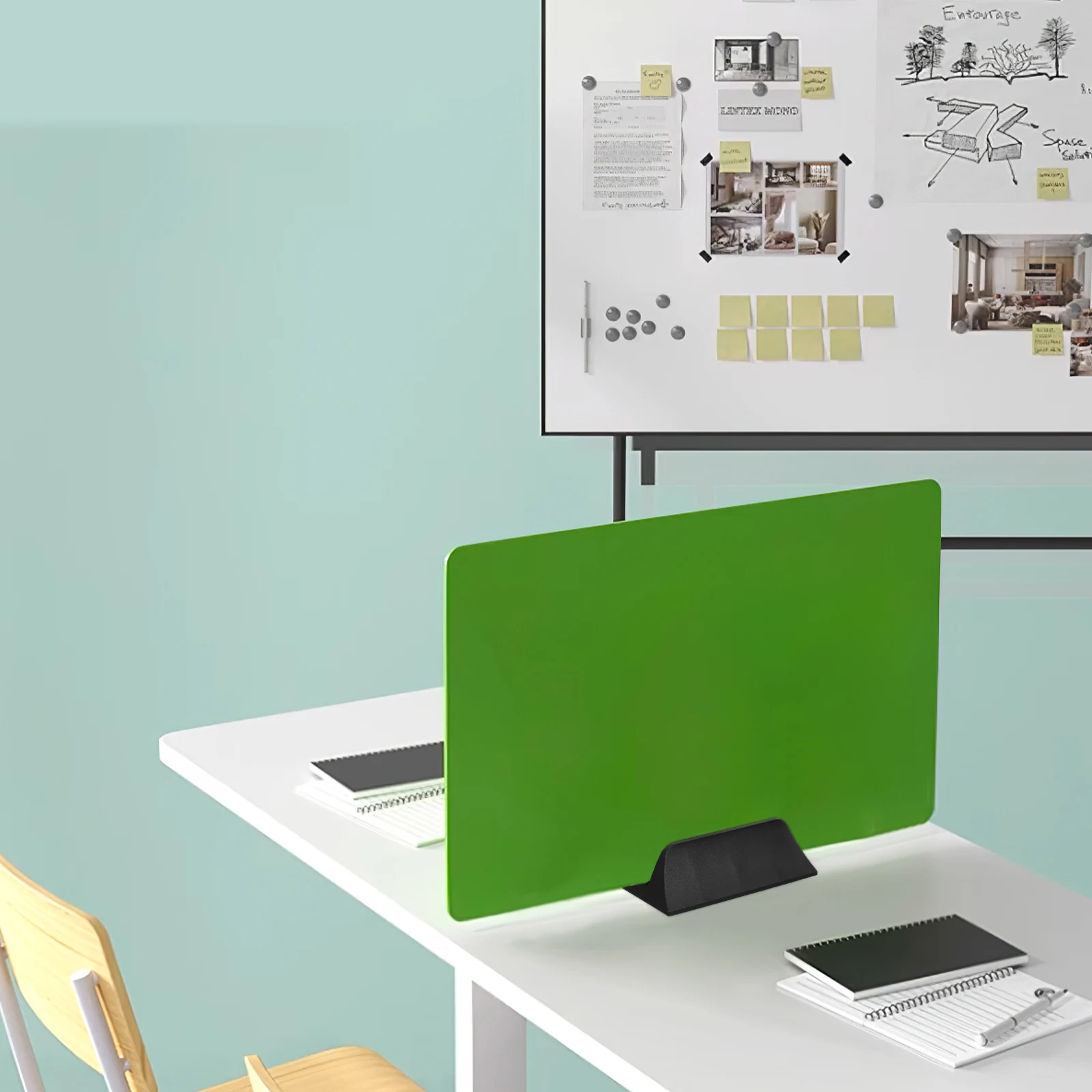 

2Pcs Desk Partition Clamp Adjustable Plastic Screen Bracket Clip Office Desktop Divider Privacy Panel Glass Baffle Clamp